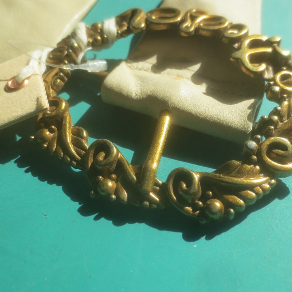 Brand New Genuine Rare Diesel Ladies Leather Belt Tie Design. Size Small - Picture 7 of 16